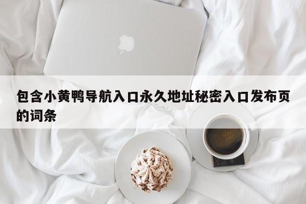 包含小黄鸭导航入口永久地址秘密入口发布页的词条
