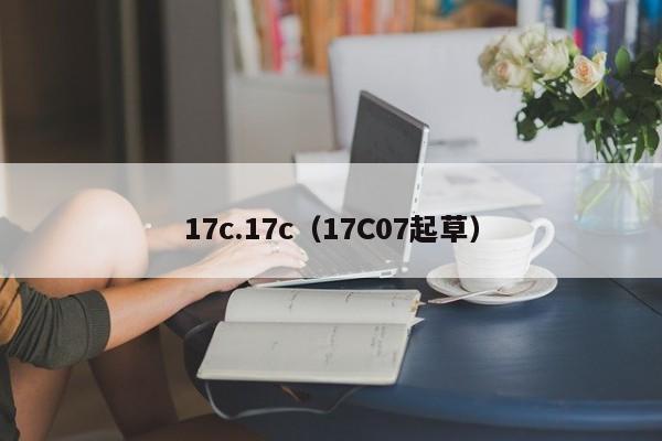 17c.17c（17C07起草）